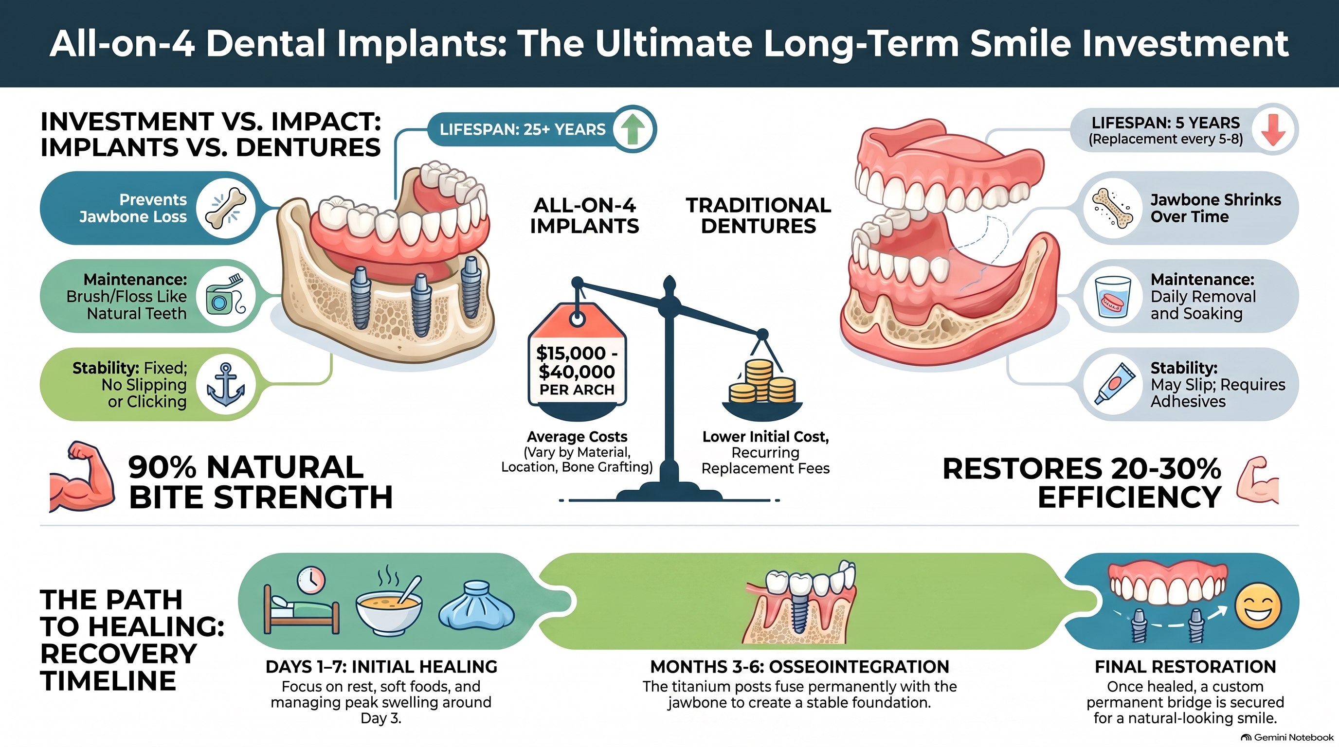 Fixed Dental Implant Comparison Guide